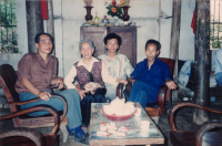 Nguyễn văn Dậu, Hoang Quang, dessen Mutter und Nguyễn văn Tỵ